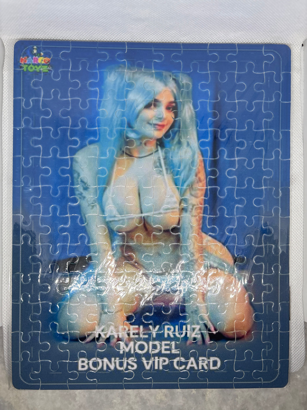 Brand New Sealed KARELY RUIZ 120 Pieces Puzzle 7.88 x 9.85 inches 18+