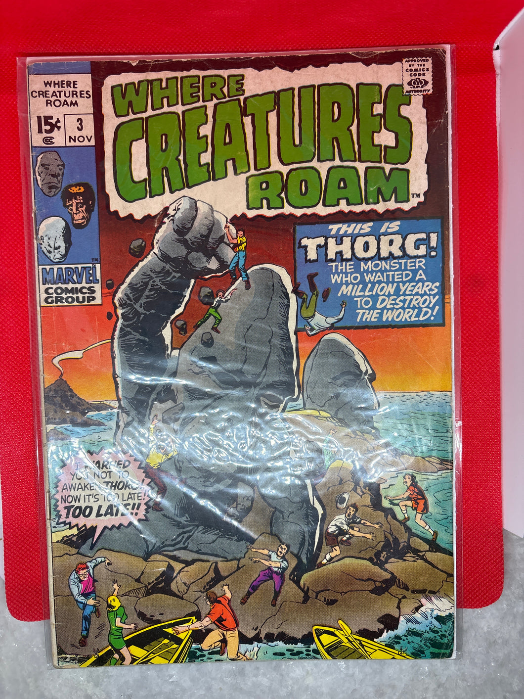 USED Vintage Where Creatures Roam # 3 NOV Old Comic
