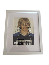 Load image into Gallery viewer, Bill Gates Mugshot Authentic Autograph by JSA with LOA comes with Frame 8x10 and picture is 5x7
