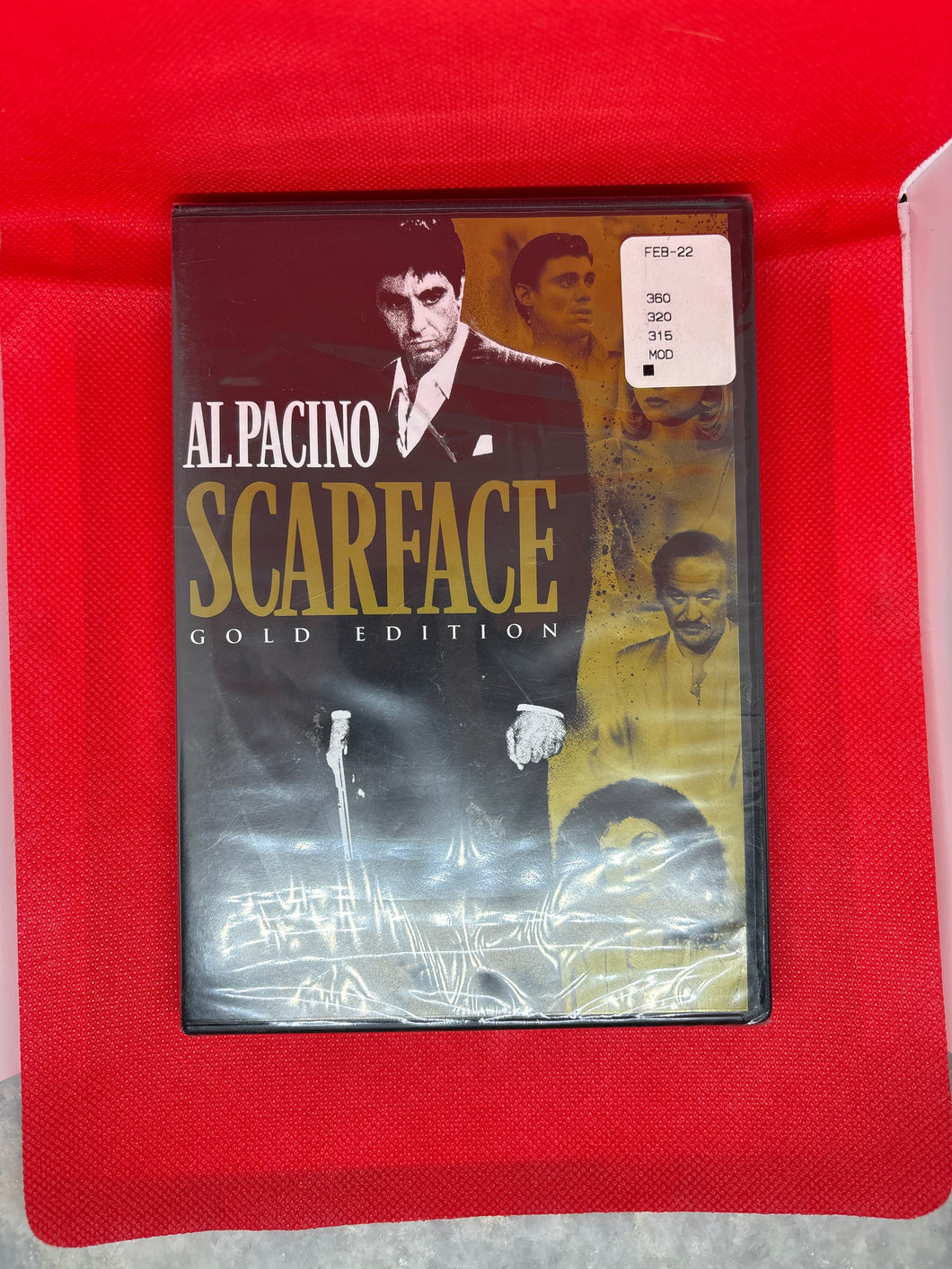 Brand Vintage New Sealed Scarface Al Pacino DVD