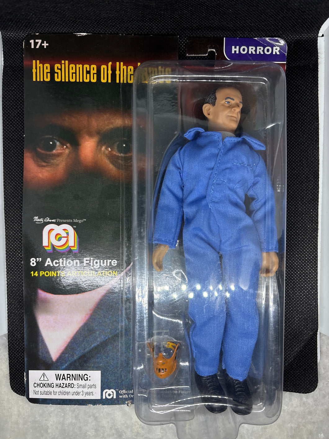 Vintage Like New Box has some wear and tear. Hannibal Lecter The Silence of the lambs Horror Mego Monsters