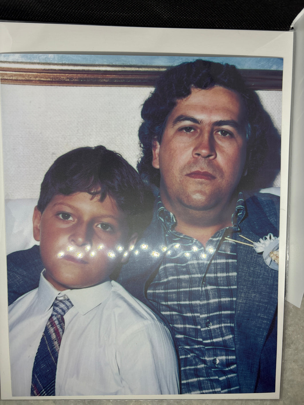 Brand New High Resolution Laminated Picture Pablo Escobar Reprint comes with Board and Bag 8x10