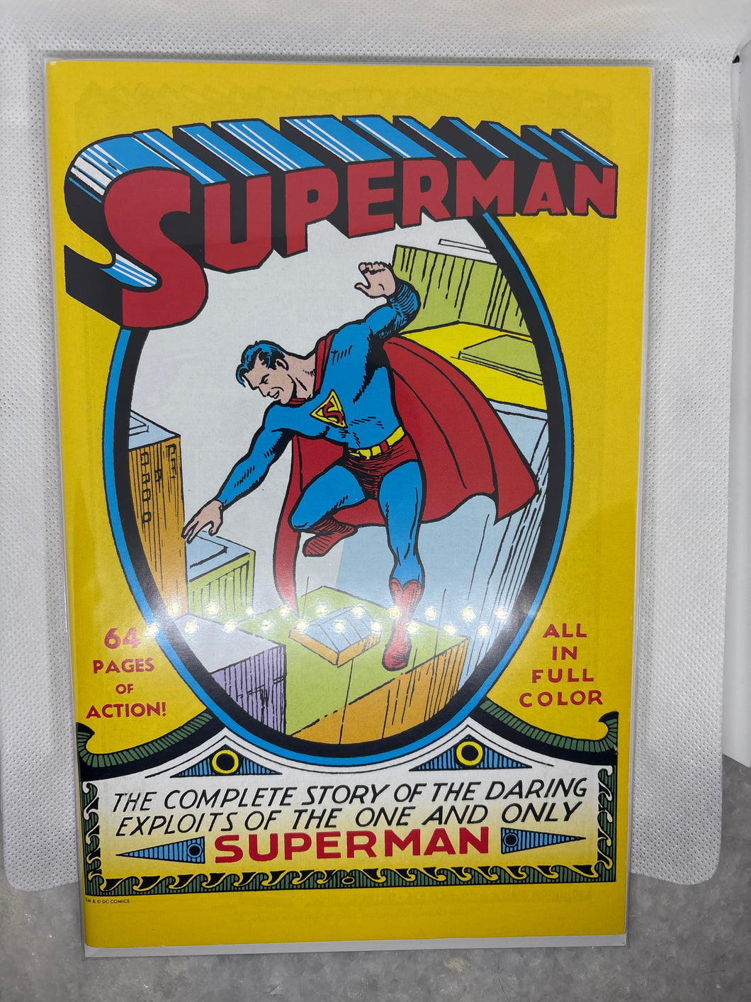 Like New Vintage Facsimile #1 Action Comics Superman