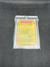 Load image into Gallery viewer, USED Vintage Damaged got bend has a crease in the middle top front when it got shipped Luke Skywalker Star Wars comes with Hard Acrylic Magnetic Protector

