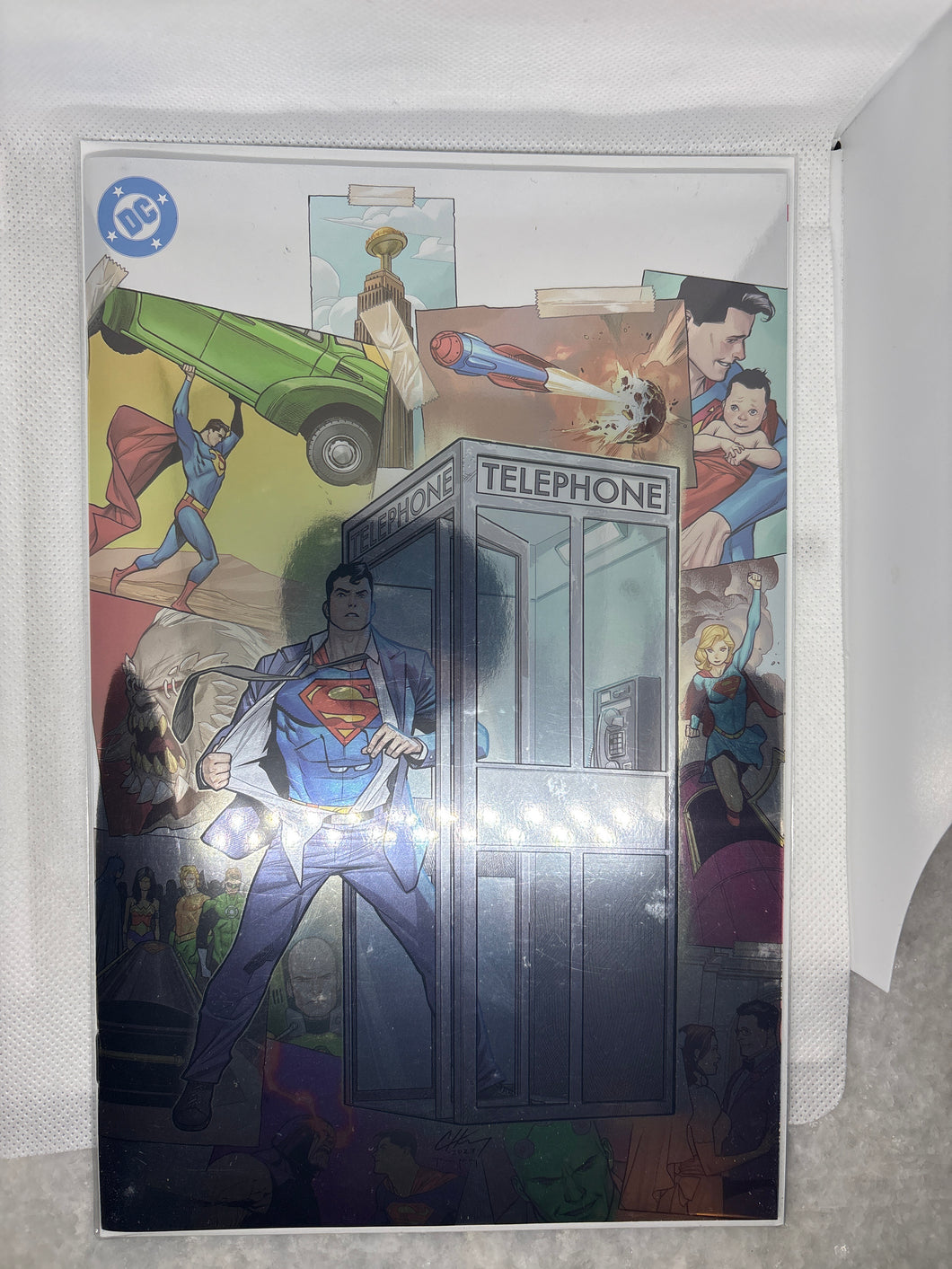 Like New Vintage Chrome Superman 2023 Special Edition