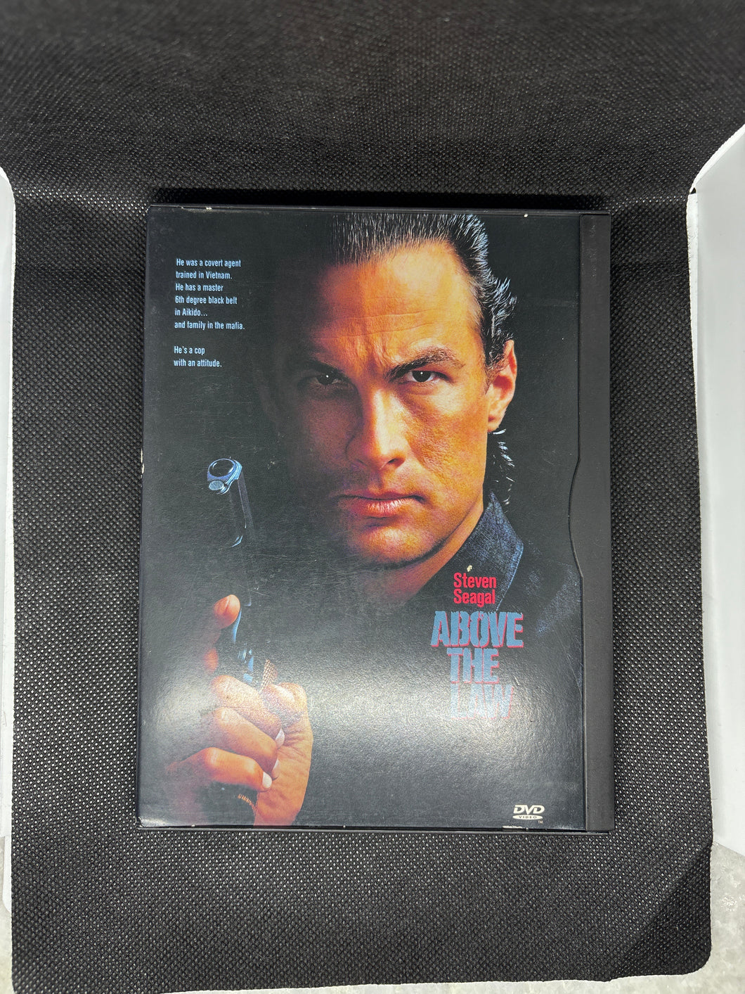 USED Vintage DVD Above the Law Steven Seagal