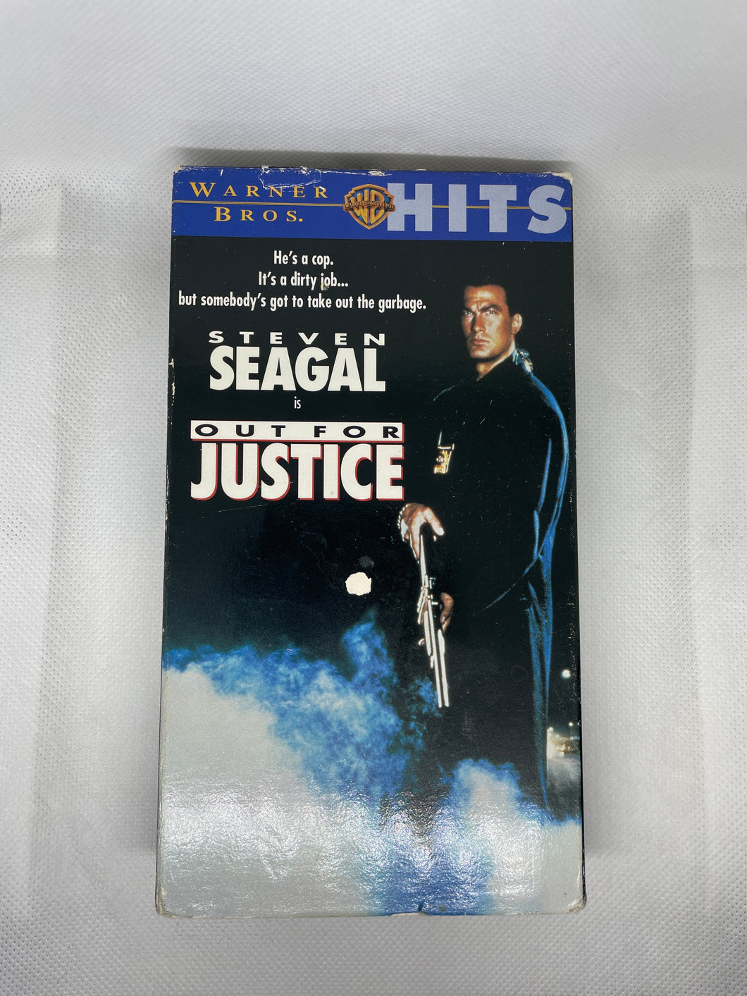 USED Vintage Classic VHS Steven Seagal Out for Justice