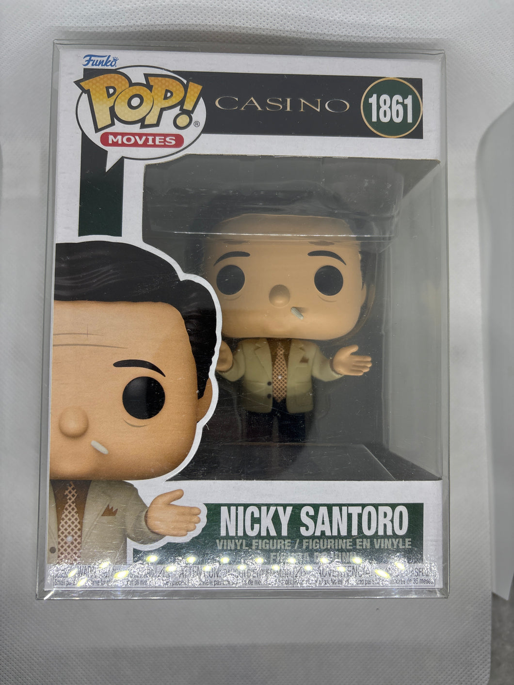 Like New Vintage Funko Pop Casino Nicky Santoro Joe Pesci with Soft Protector