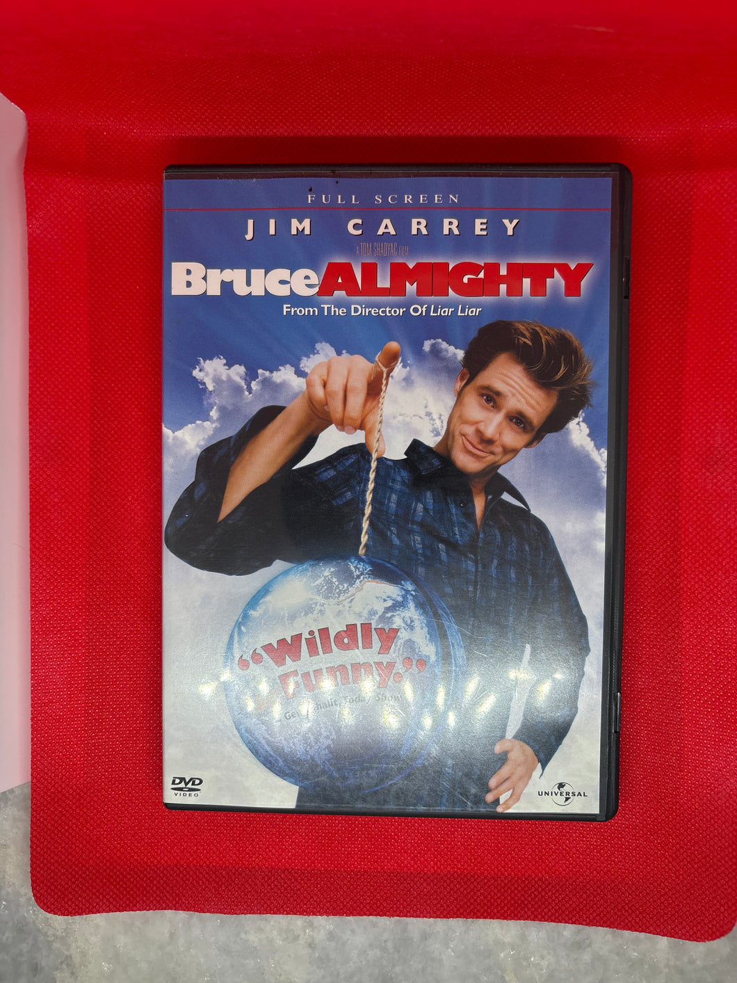 Like New DVD Bruce Almighty Jim Carrey