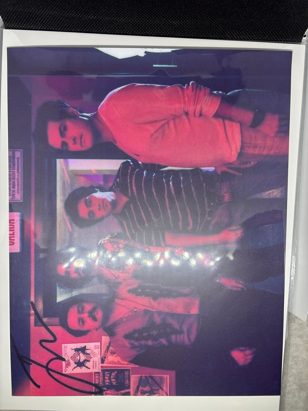 Brand New High Resolution Laminated Picture Los Arellano Felix Narcos Mexico Reprint with Signature comes with Board and Bag 8x10