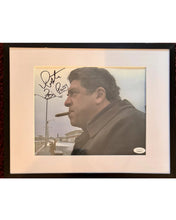 Load image into Gallery viewer, Vincent PASTORE Aka Big Puss on The Sopranos signed 11x14 Picture Framed JSA Authentic

