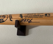 Load image into Gallery viewer, Vintage Inaugural Baseball Bat signed by Michael Jordan with COA Authentic
