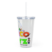 Load image into Gallery viewer, Plastic Tumbler with Straw
