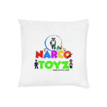 Load image into Gallery viewer, Square Pillow - Pink Back

