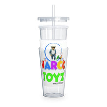 Load image into Gallery viewer, Plastic Tumbler with Straw
