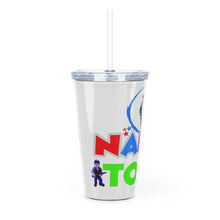 Load image into Gallery viewer, Plastic Tumbler with Straw
