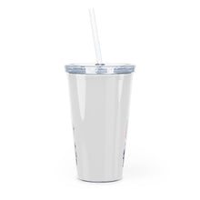 Load image into Gallery viewer, Plastic Tumbler with Straw
