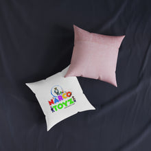 Load image into Gallery viewer, Square Pillow - Pink Back
