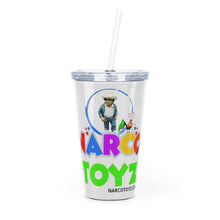 Load image into Gallery viewer, Plastic Tumbler with Straw
